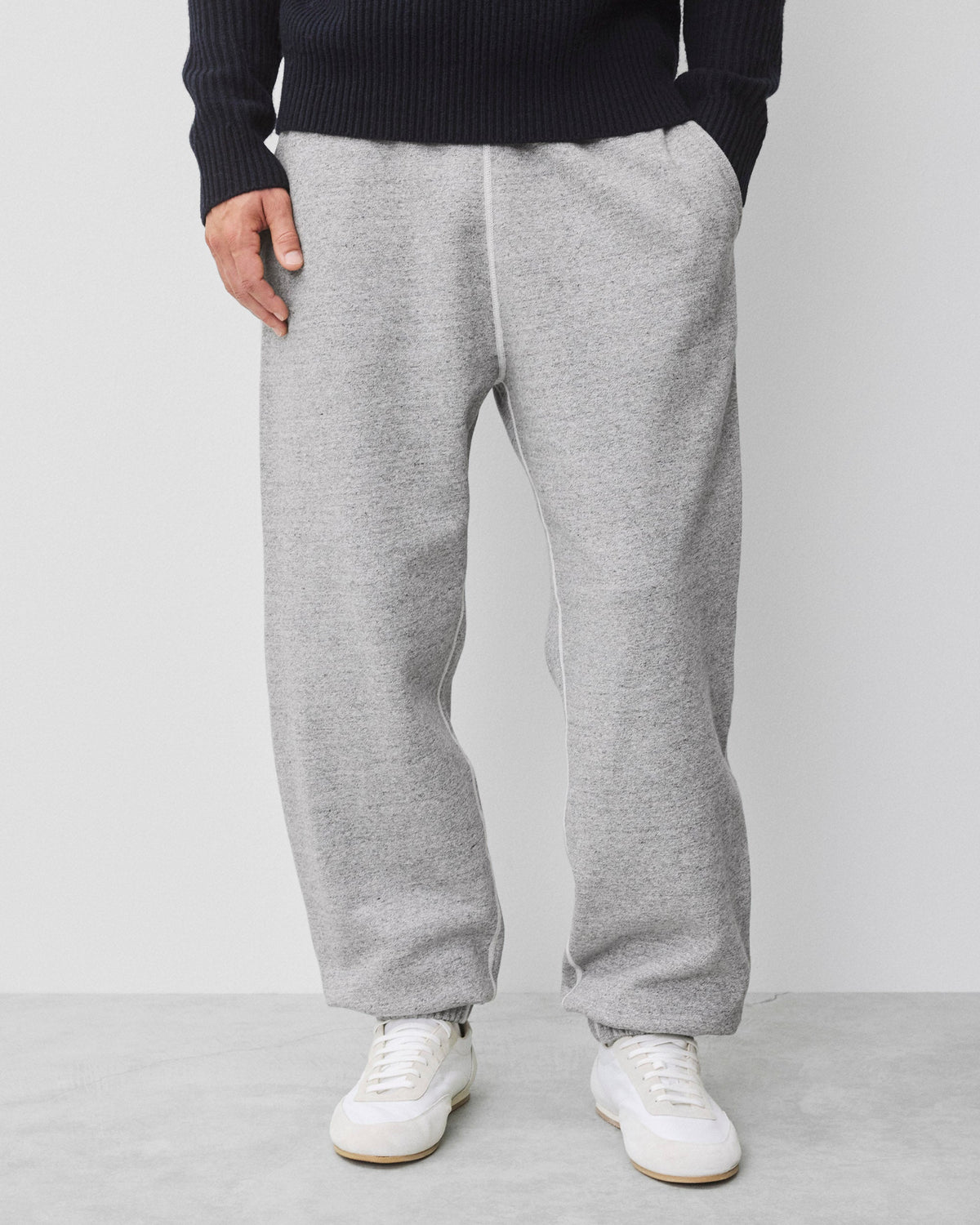 Brushed Fleece Relaxed Cuffed Sweatpant
