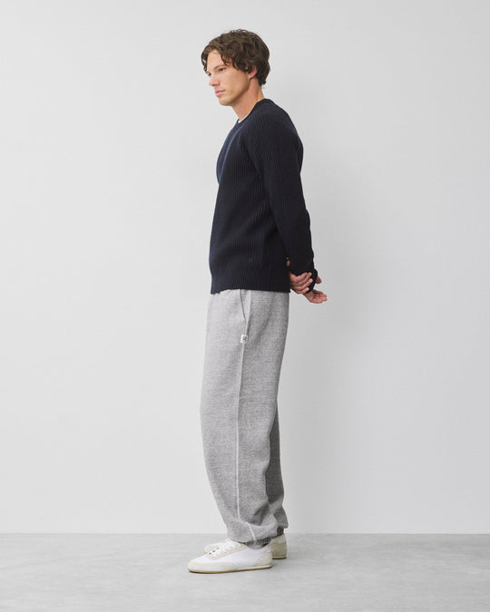 Brushed Fleece Relaxed Cuffed Sweatpant