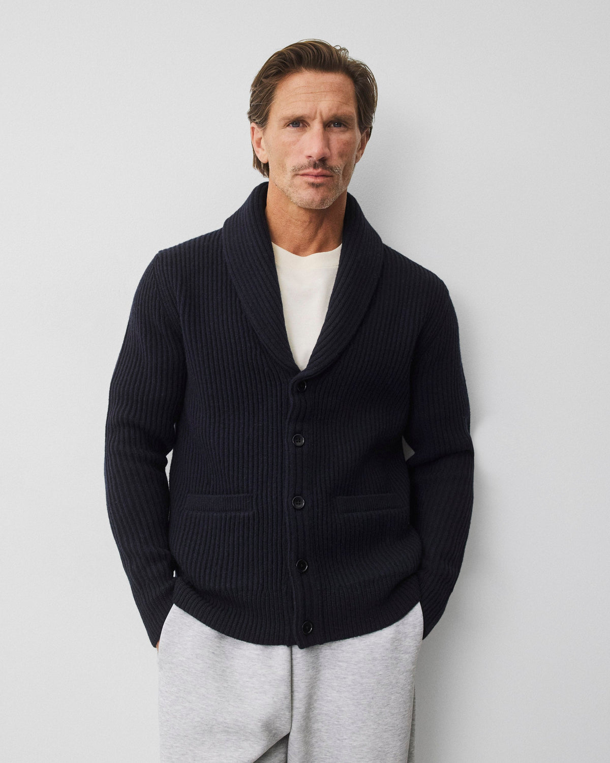 Merino Kenny Shawl Cardigan