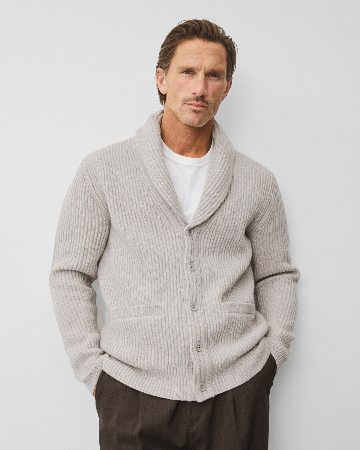 Merino Kenny Shawl Cardigan