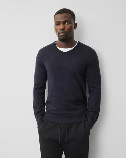 Lightweight Merino Harry V-Neck Sweater