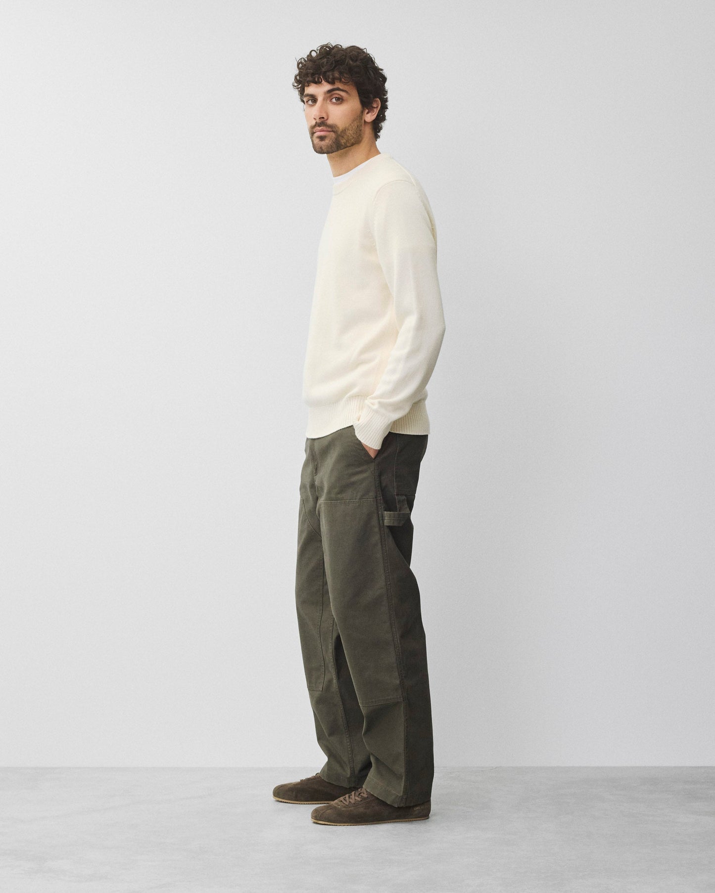 Supima Knit Bantam Crewneck