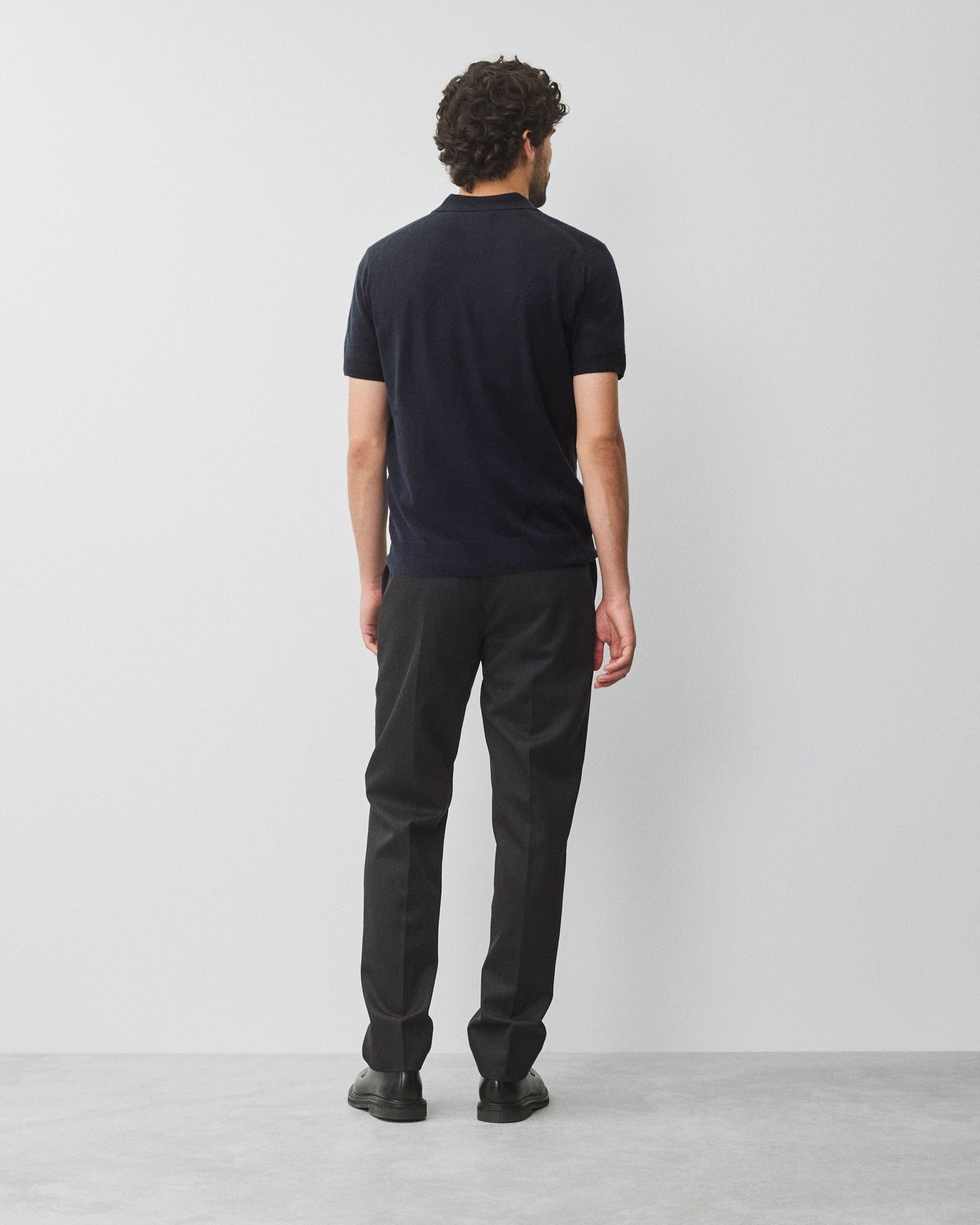 Silk Cashmere Gallery Polo