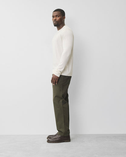 Silk Cashmere Gallery Crewneck
