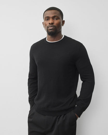 Lightweight Merino Harry Crewneck