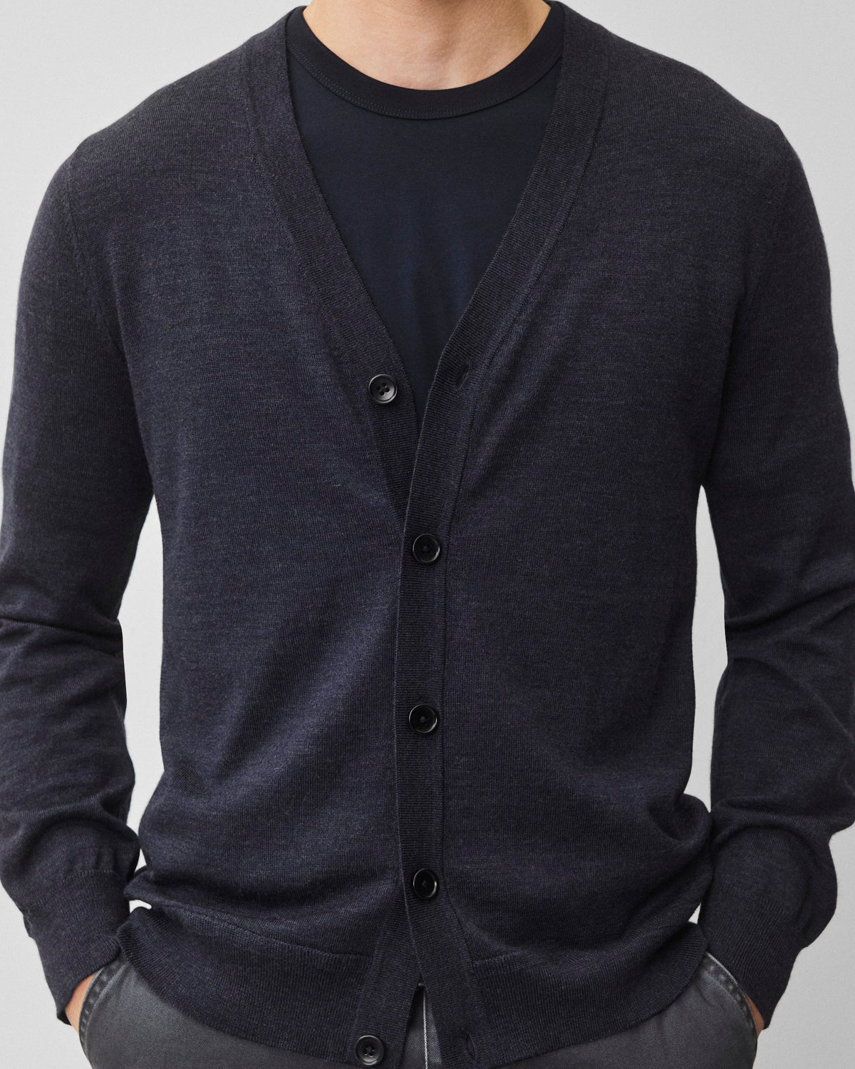 Lightweight Merino Harry Cardigan