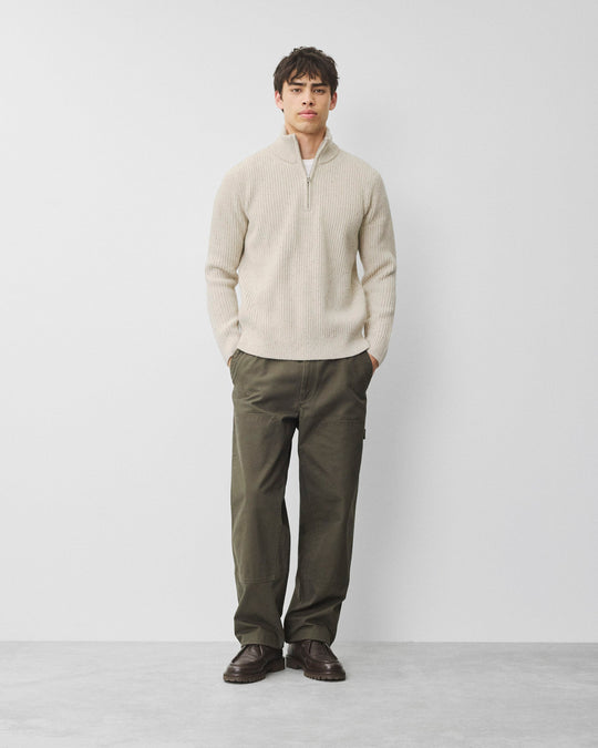 Merino Kenny Quarter Zip