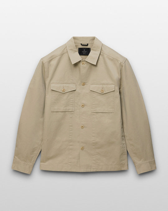 Cotton Chino Keeper Standard Overshirt