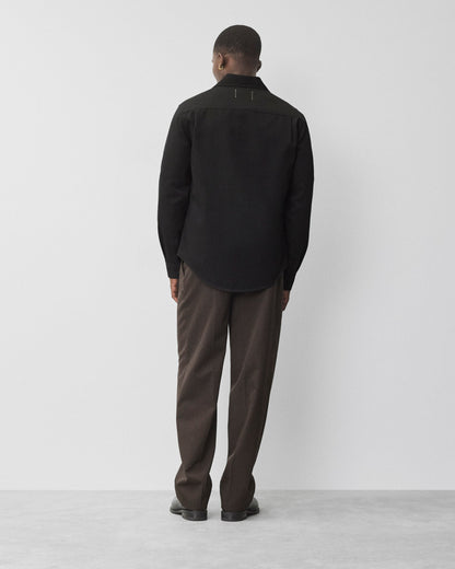 Wool Gabardine Concourse Standard Overshirt