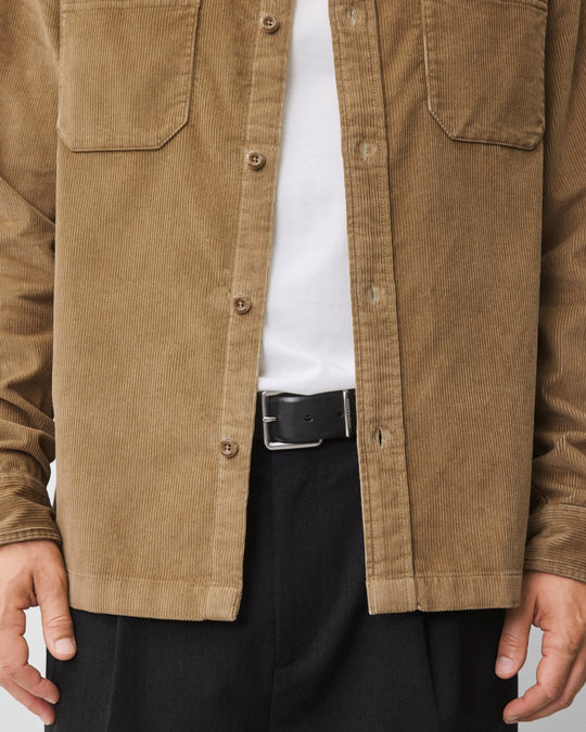 Corduroy Campus Standard Overshirt
