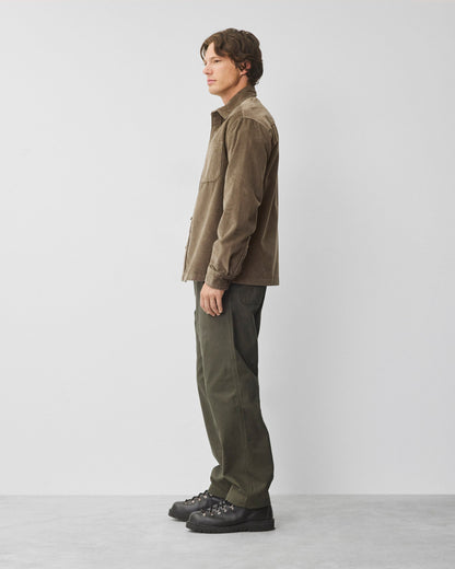 Corduroy Campus Standard Overshirt