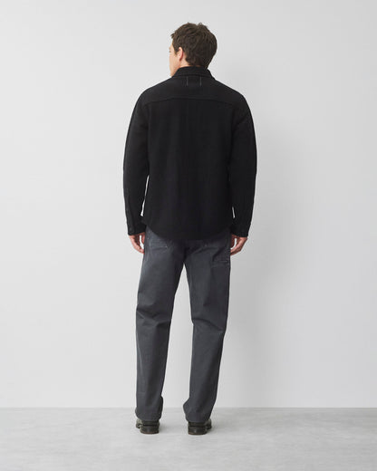 Boiled Wool Warden Standard Overshirt