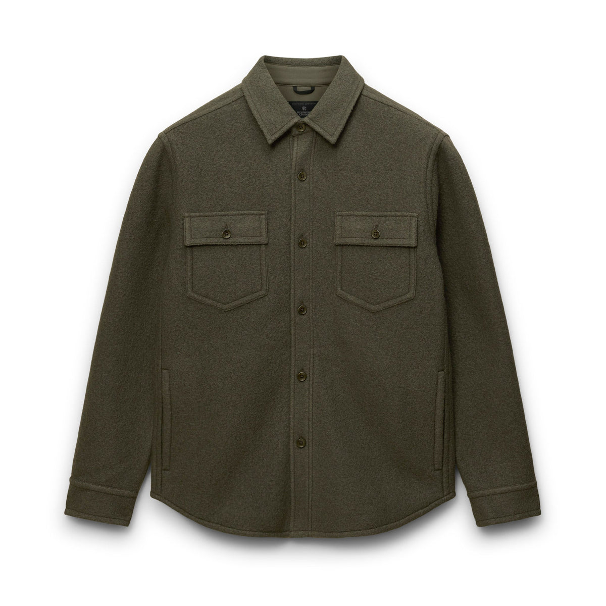 Boiled Wool Warden Standard Overshirt