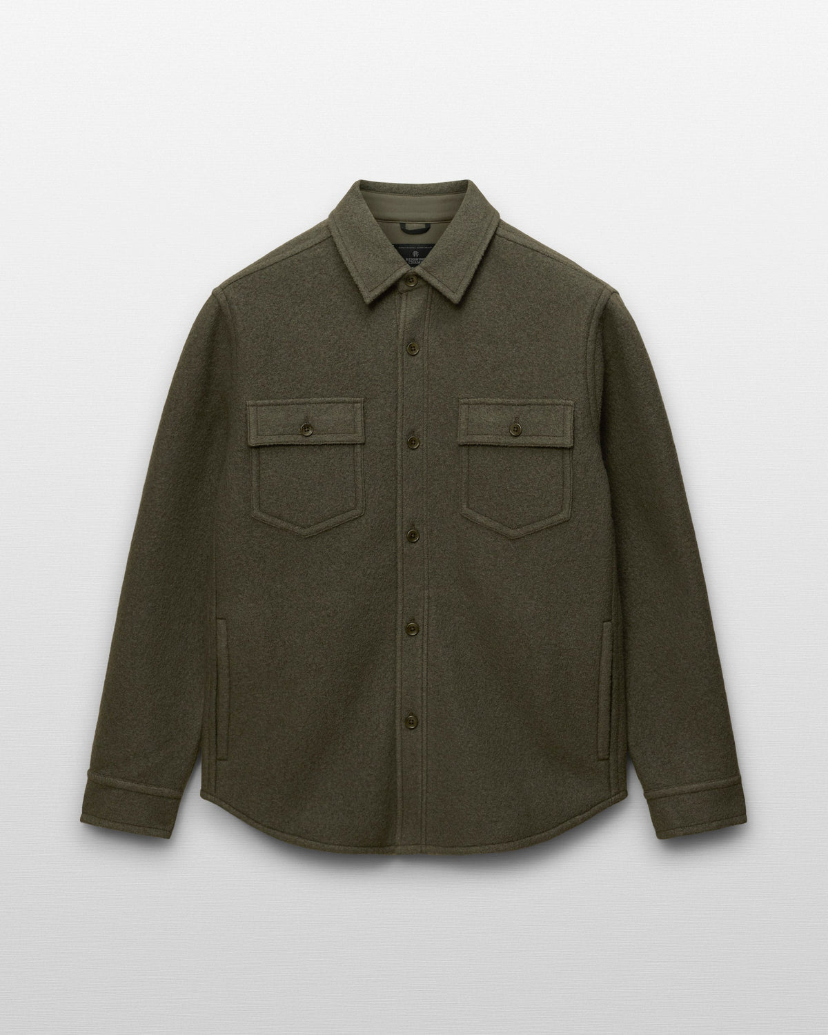 Boiled Wool Warden Standard Overshirt