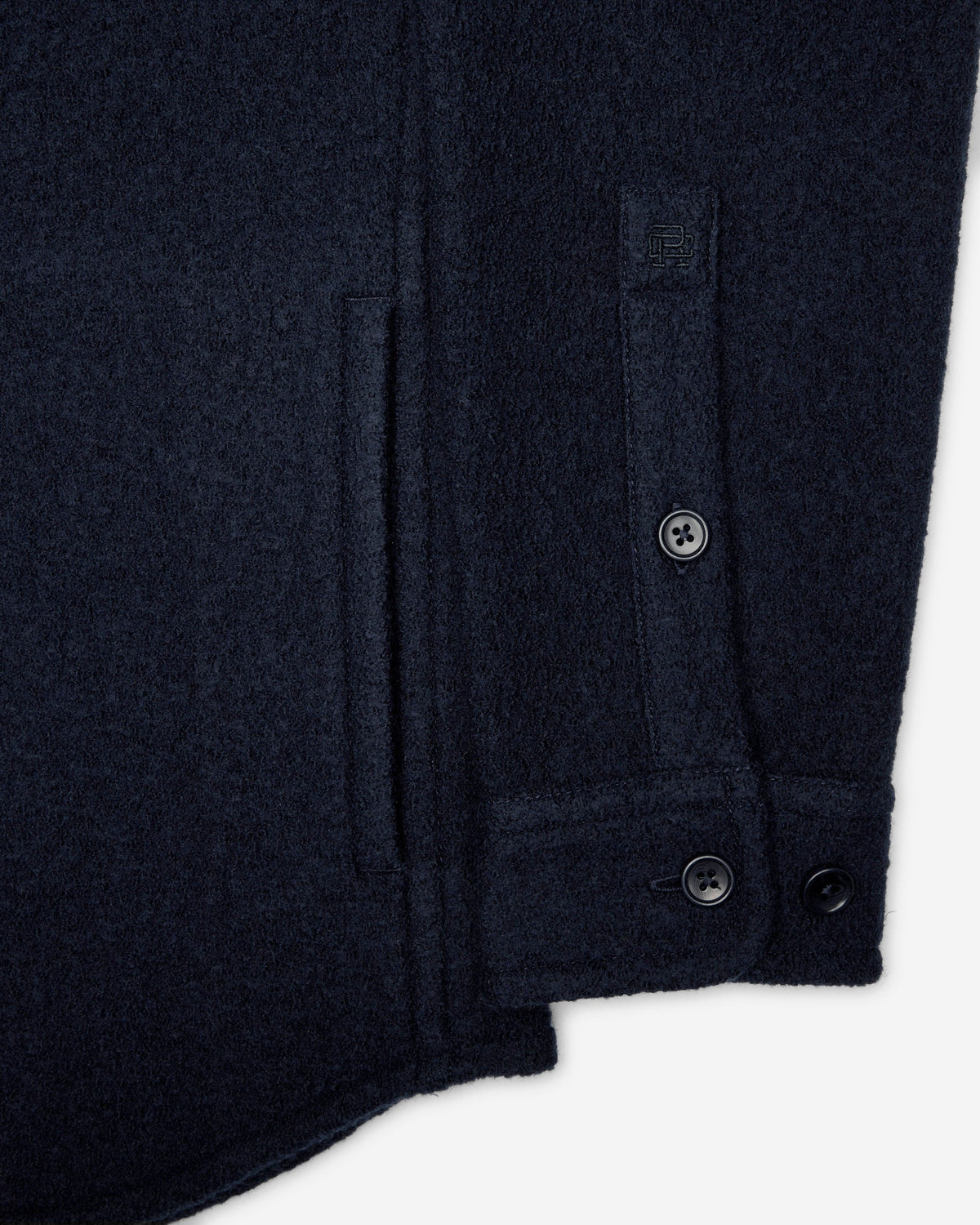 Boiled Wool Warden Standard Overshirt