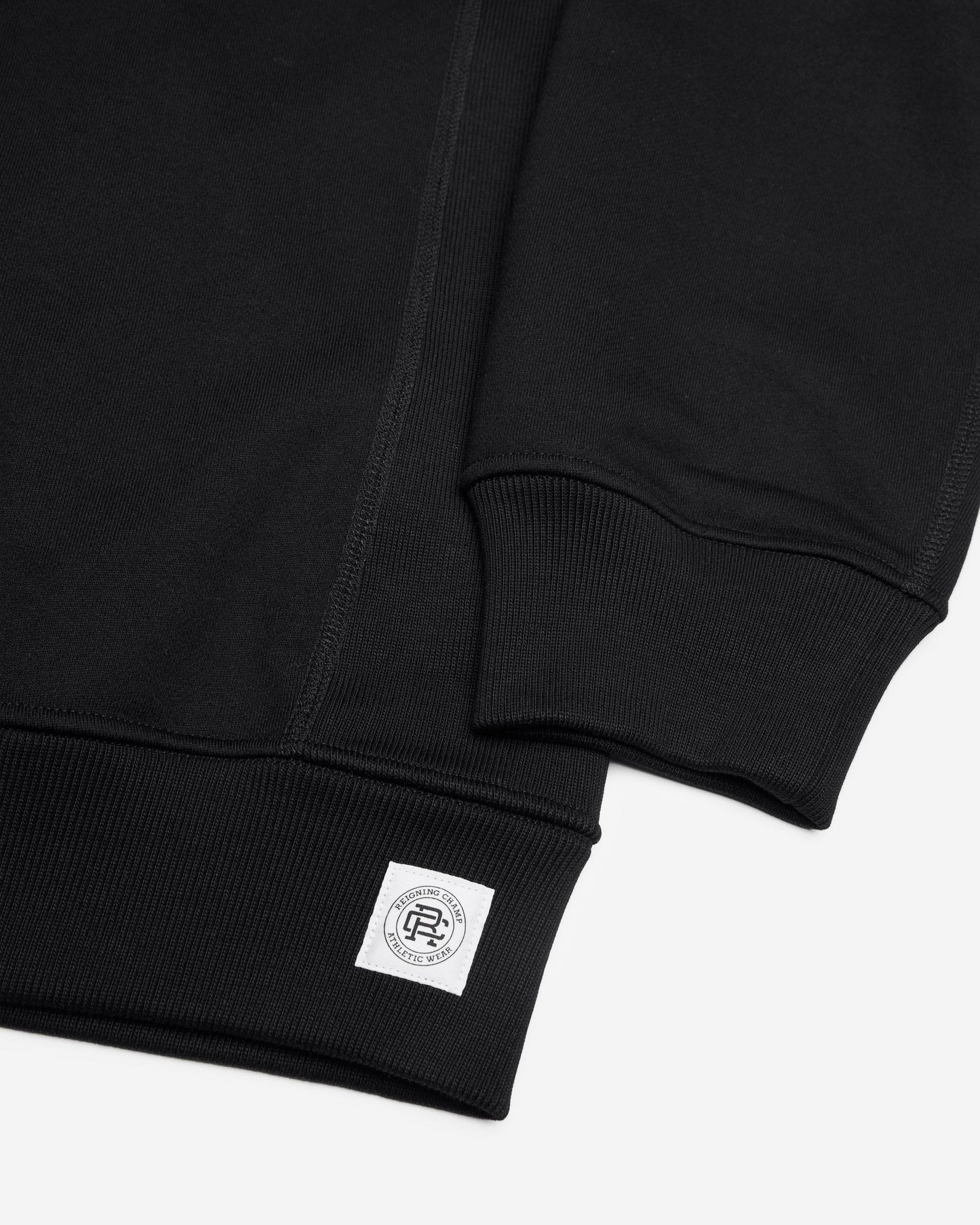 Midweight Terry Standard Button Mockneck