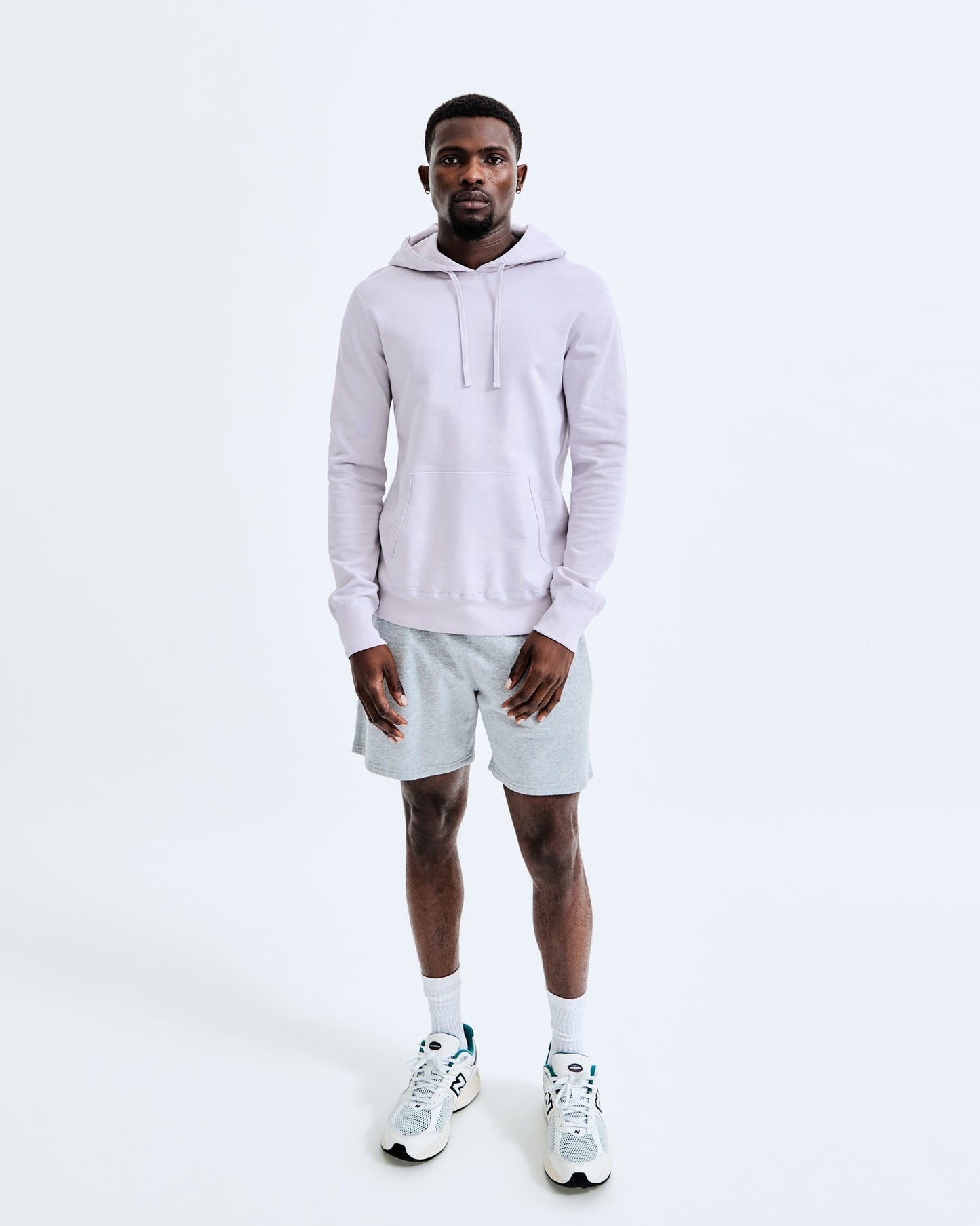 Lightweight Terry Slim Hoodie