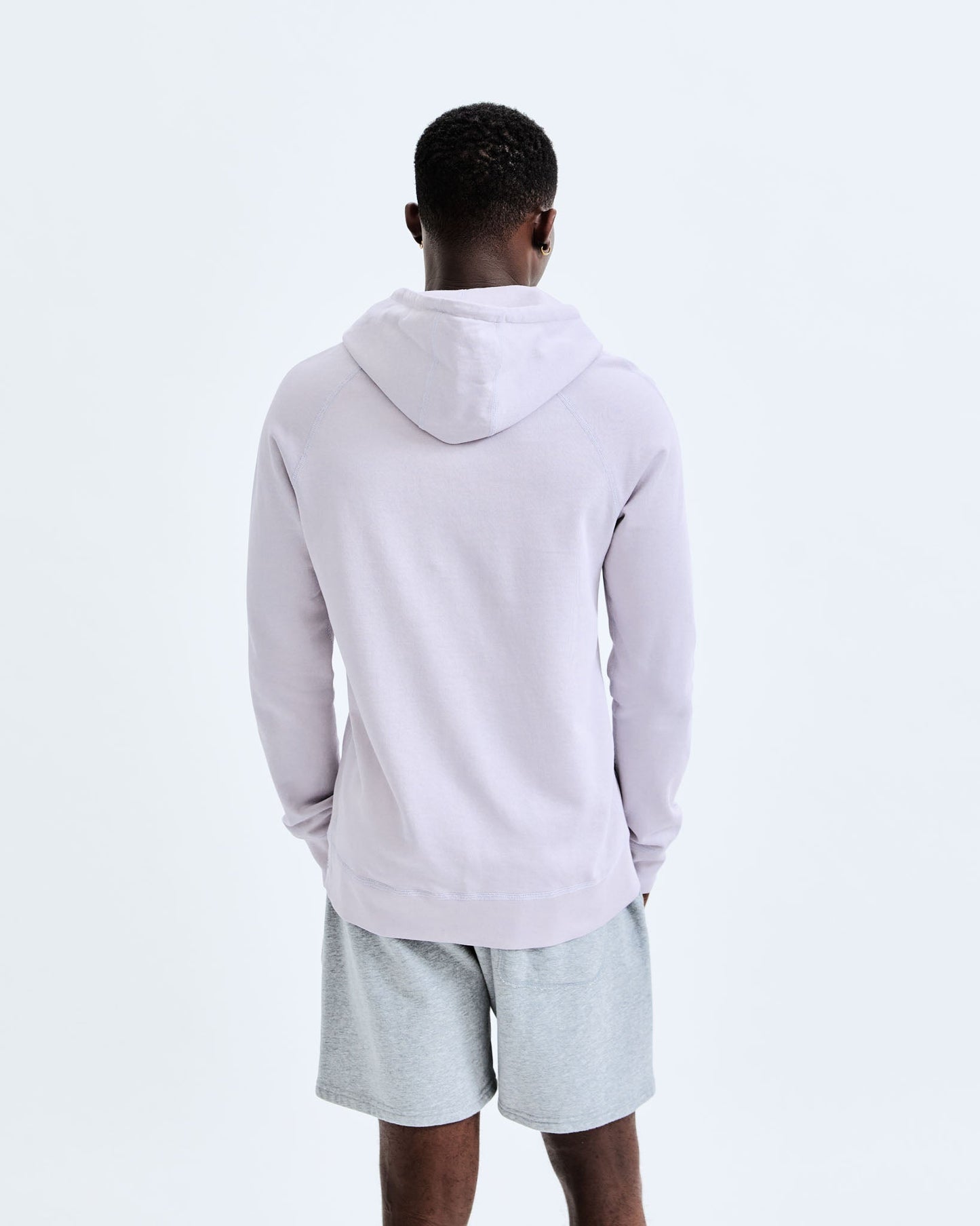 Lightweight Terry Slim Hoodie