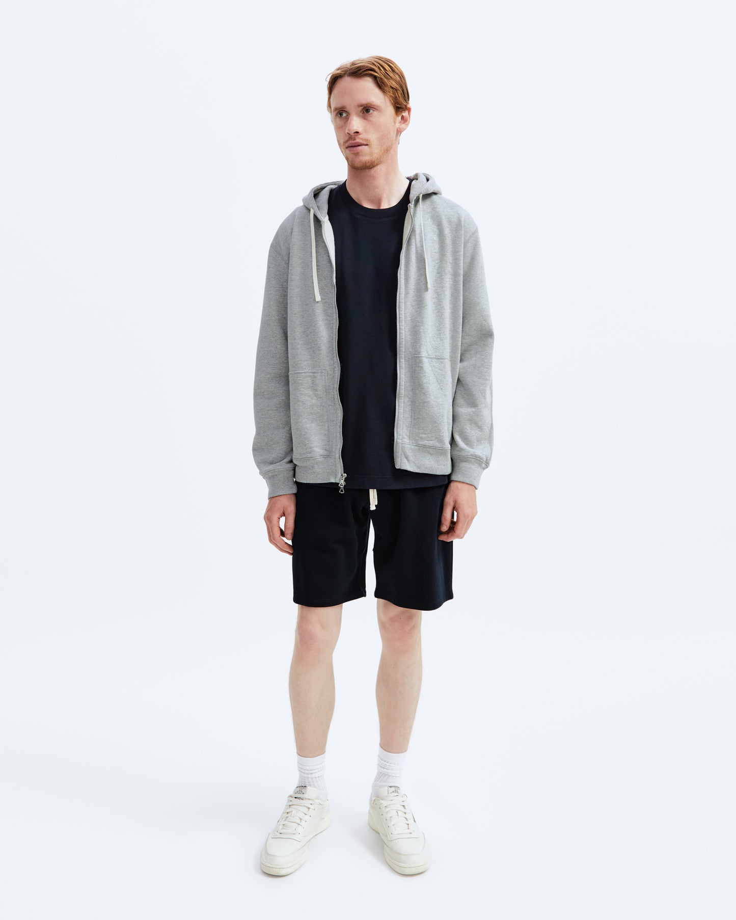 Midweight Terry Classic Full Zip Hoodie - Vault