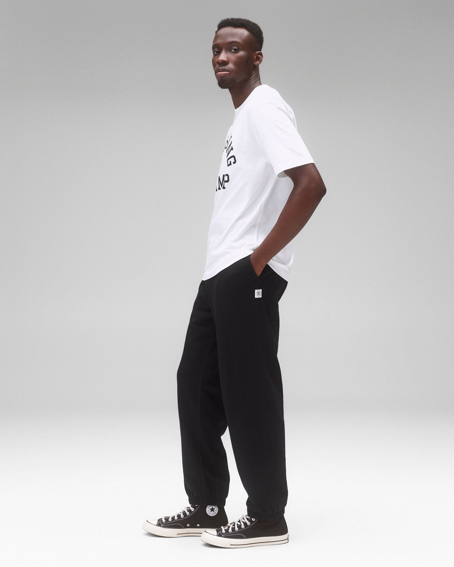 Lightweight Jersey Arch Logo Standard T-Shirt