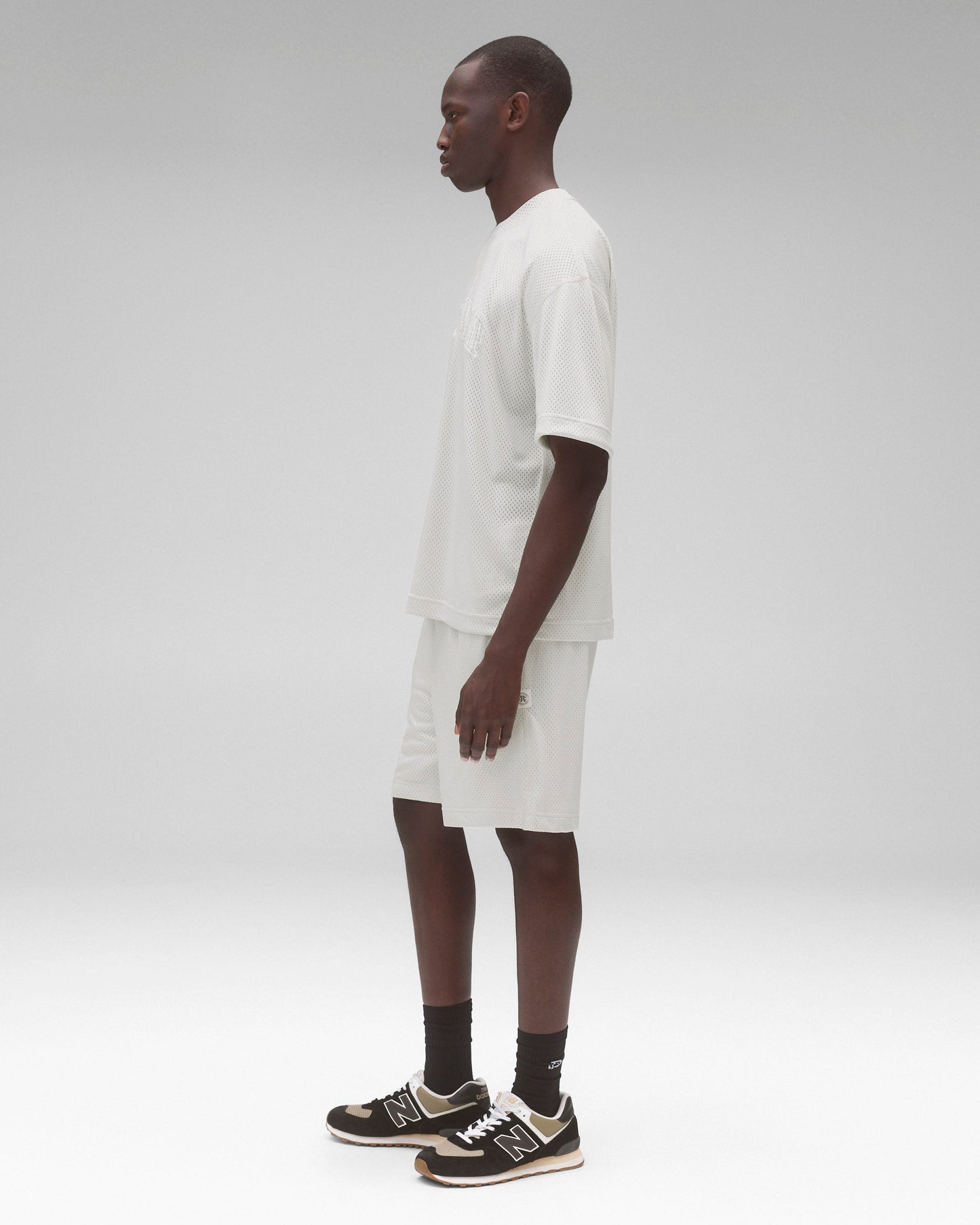 Athletic Mesh Collegiate Relaxed T-Shirt