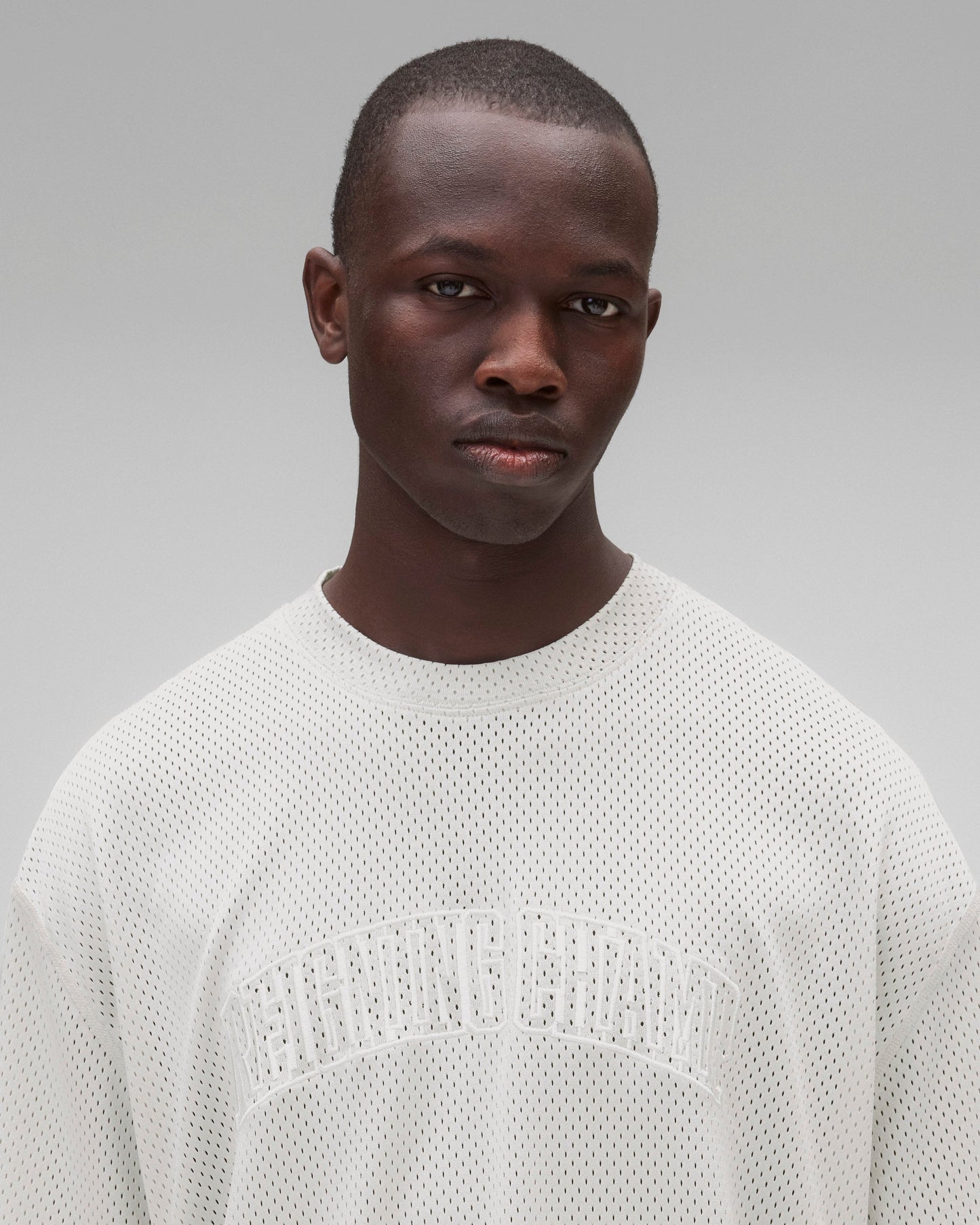 Athletic Mesh Collegiate Relaxed T-Shirt