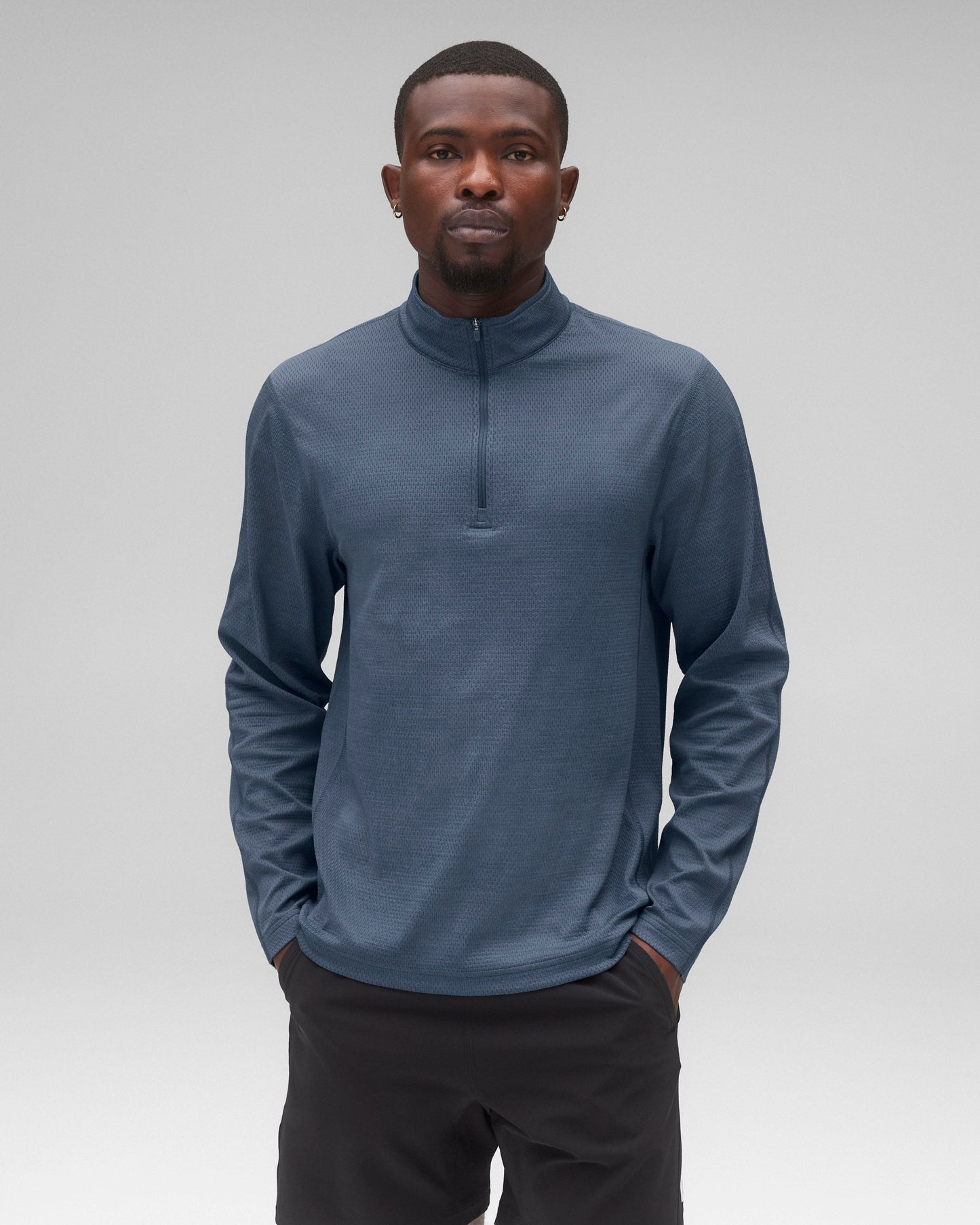 Solotex Mesh Tiebreak Standard Quarter Zip