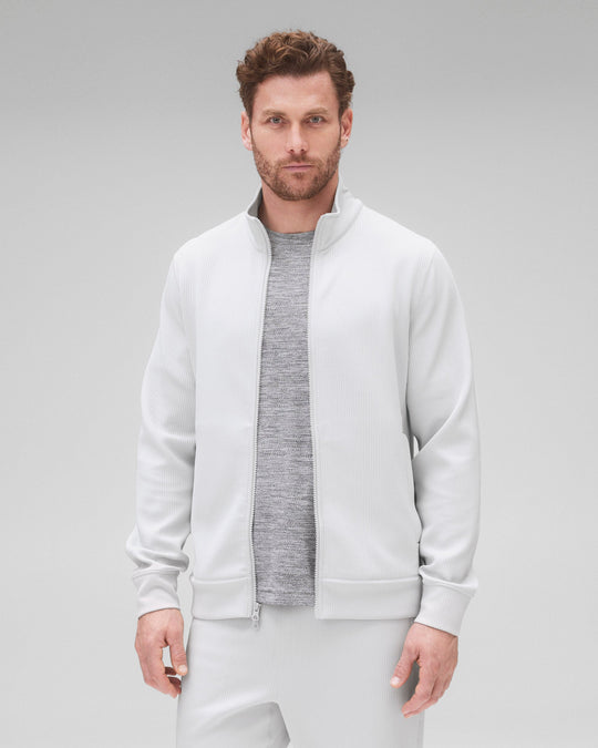 Double Knit Rally Slim Track Jacket
