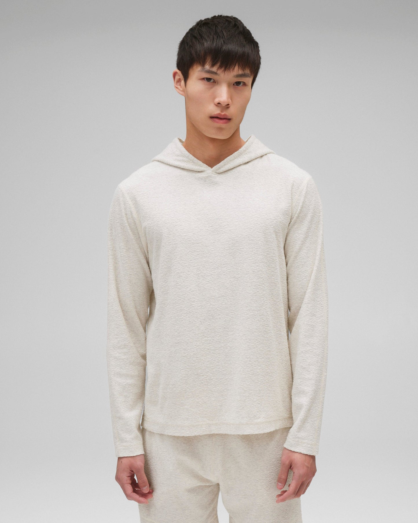 Textured Terry Standard Hoodie