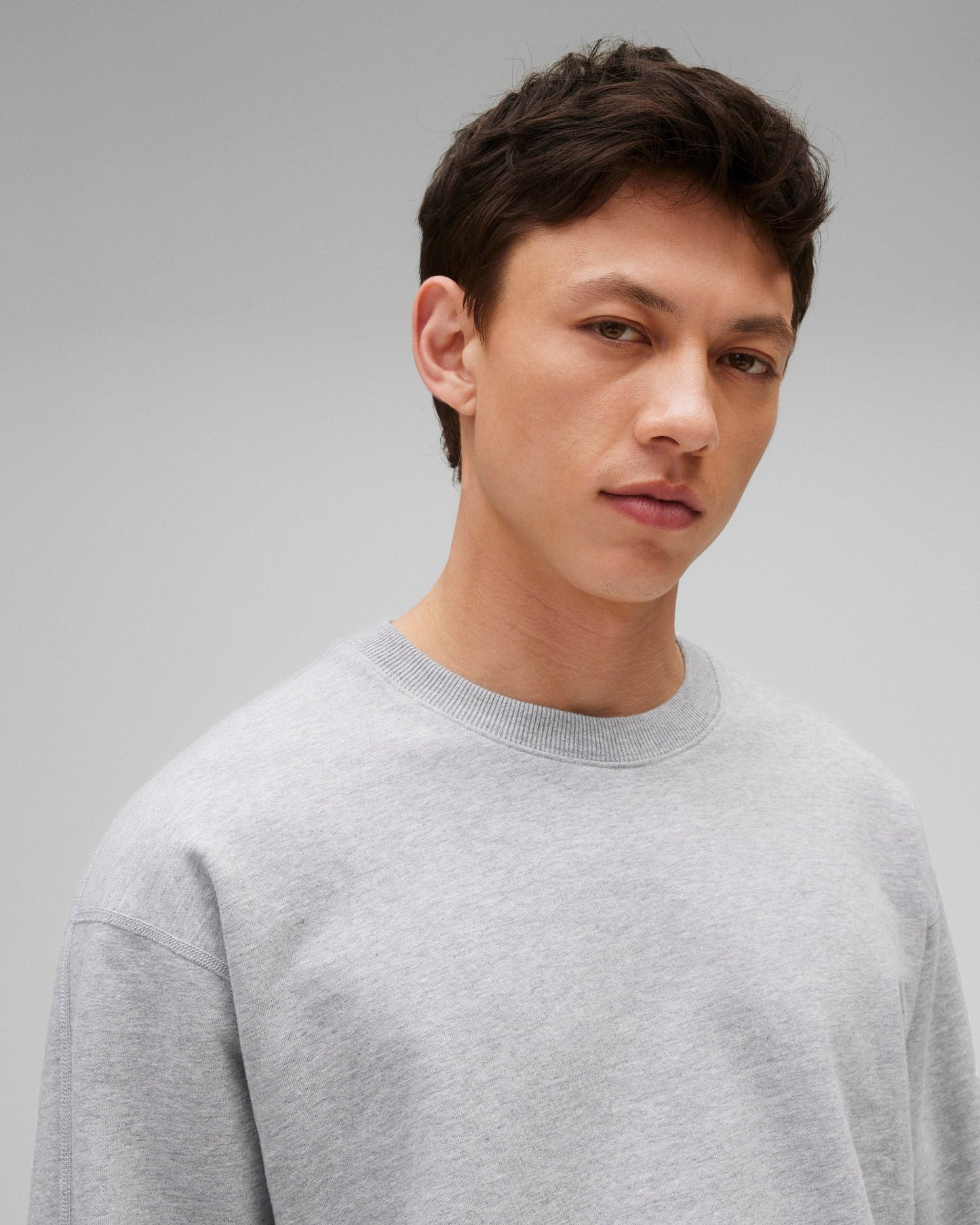 Midweight Terry Relaxed Crewneck - Vault