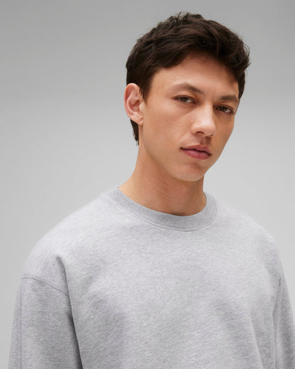 Midweight Terry Relaxed Crewneck