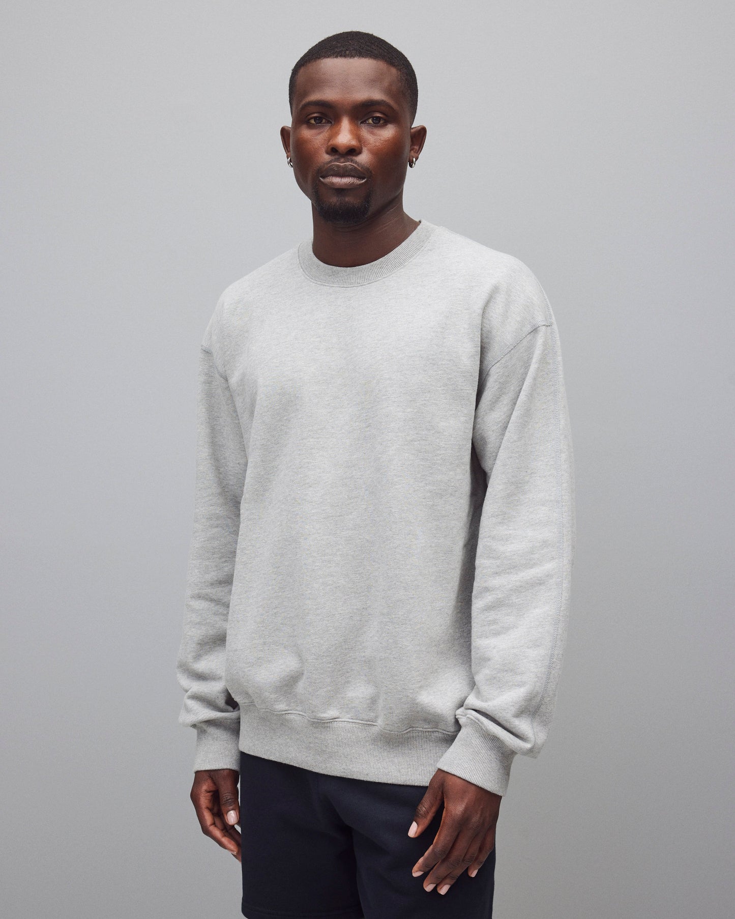 Midweight Terry Relaxed Crewneck - Vault