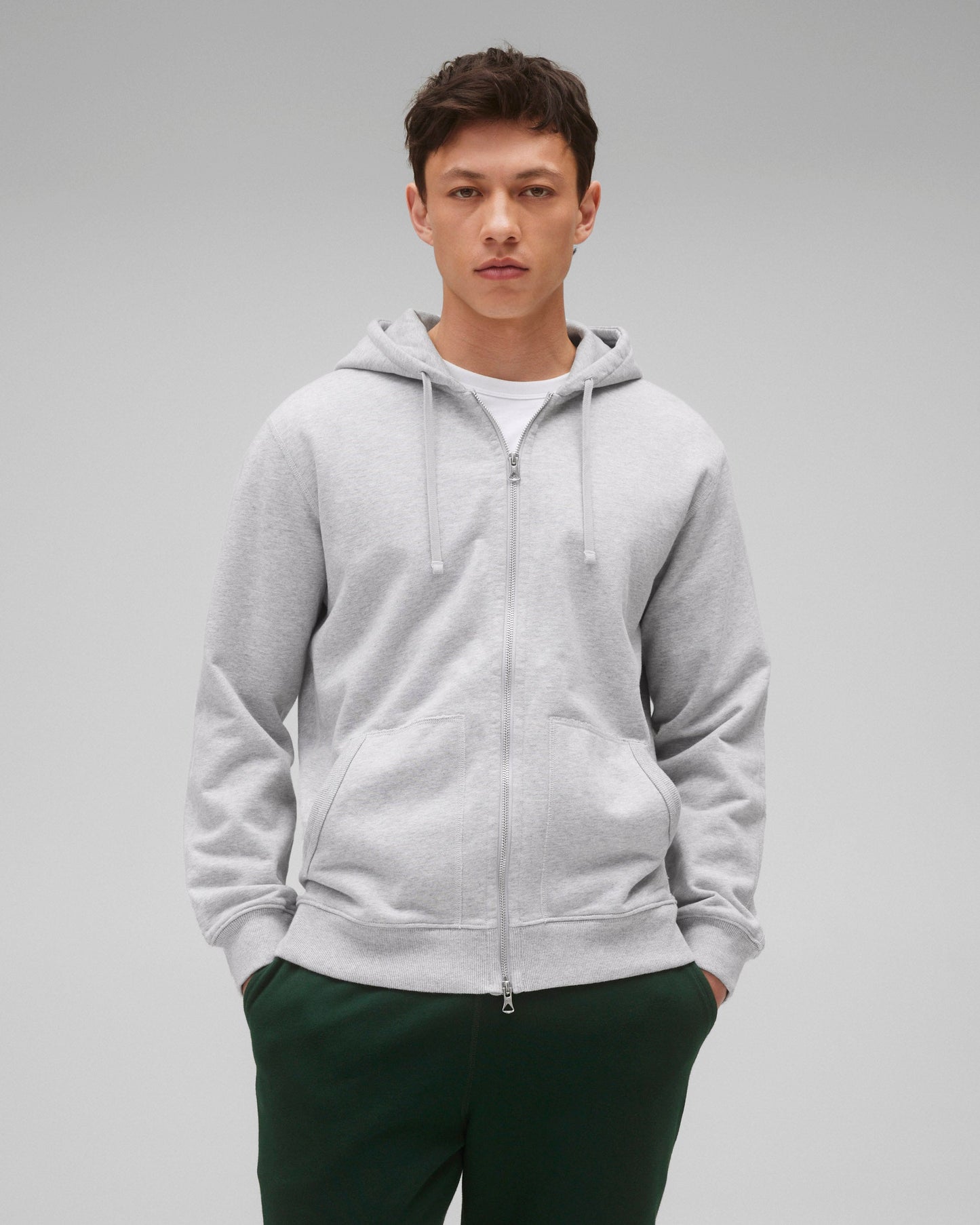 Midweight Terry Classic Full Zip Hoodie - Vault