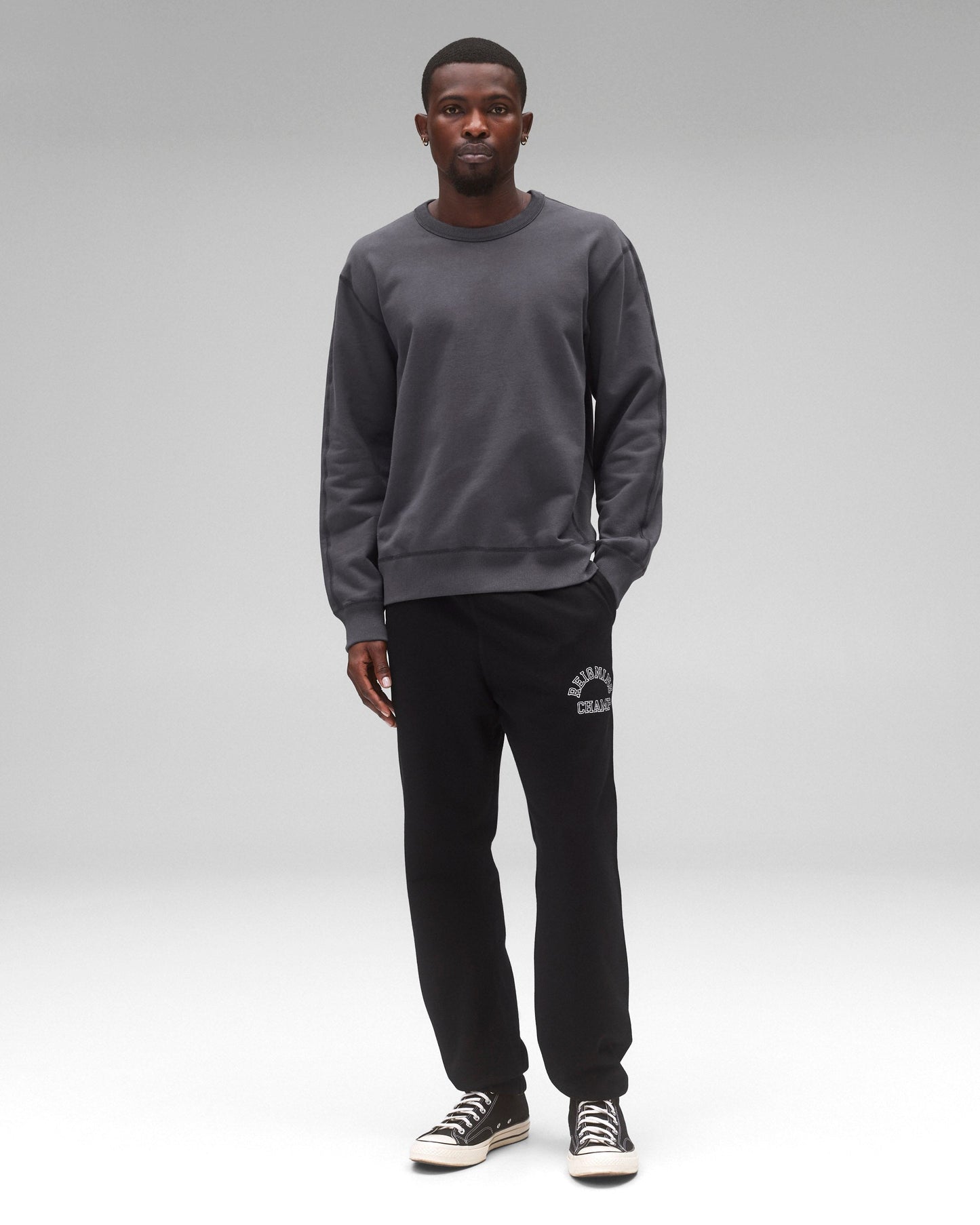 Midweight Terry Standard Crewneck