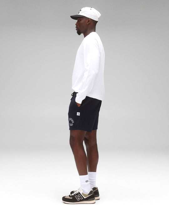 Midweight Terry Arch Logo Standard Sweatshort 6"