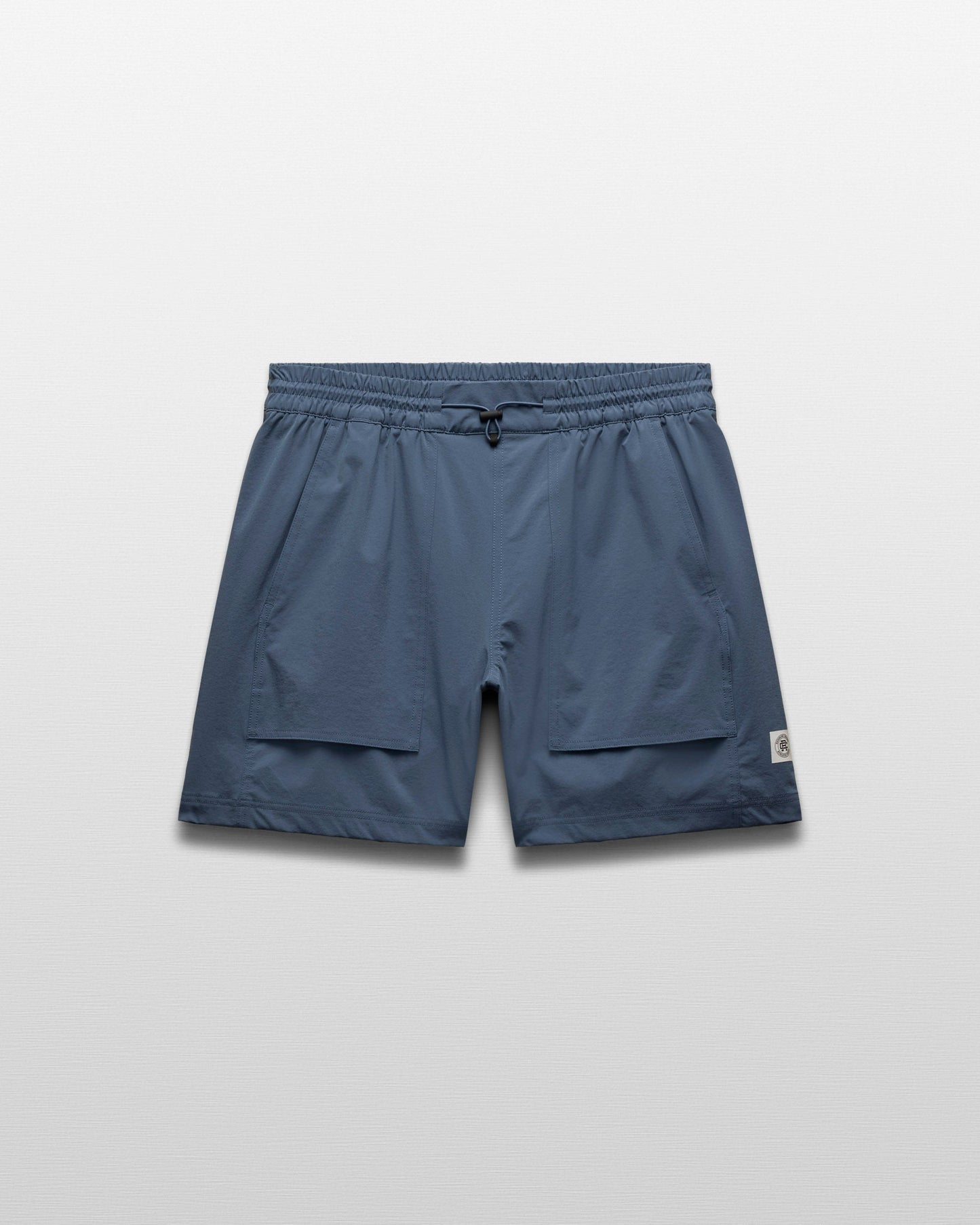 Stretch Nylon Utility Standard Swim Short 6"