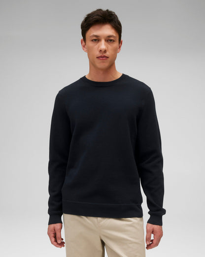 Supima Pique Ace Crewneck