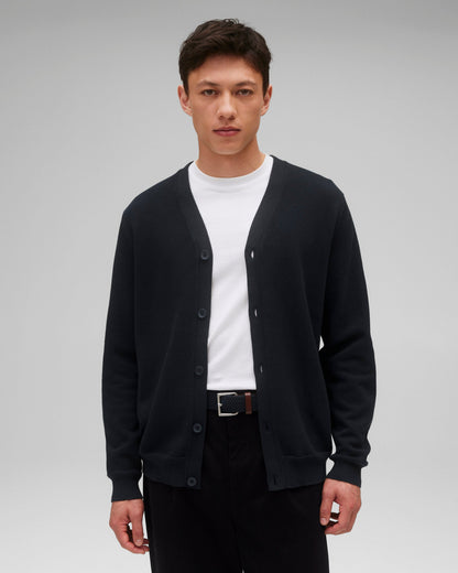Supima Pique Ace Cardigan