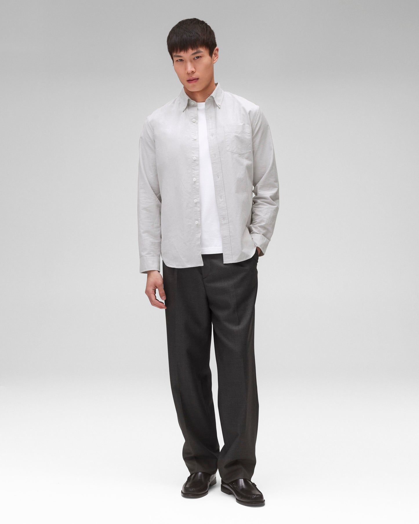 Cotton Oxford Windsor Standard Shirt - Vault