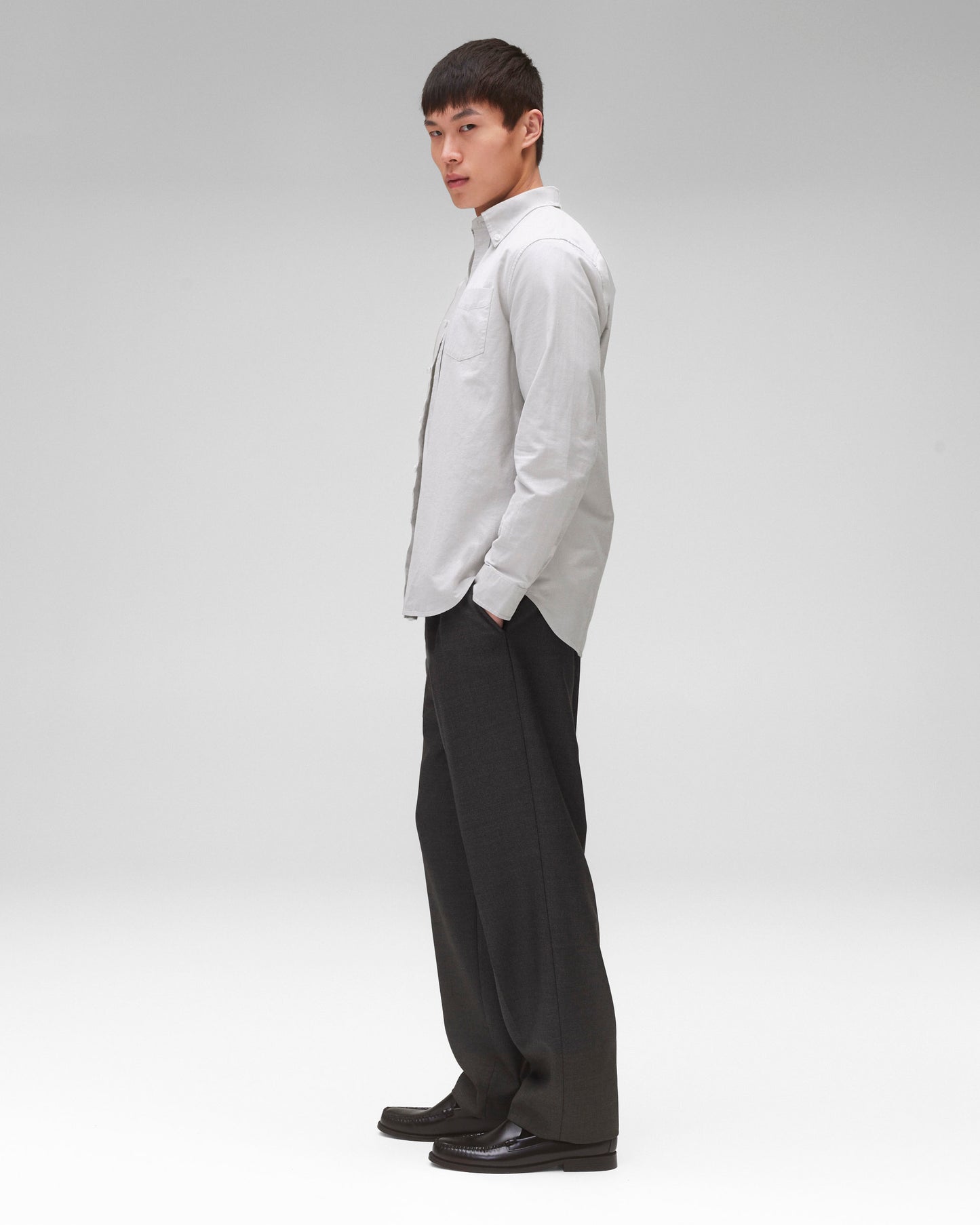 Cotton Oxford Windsor Standard Shirt - Vault