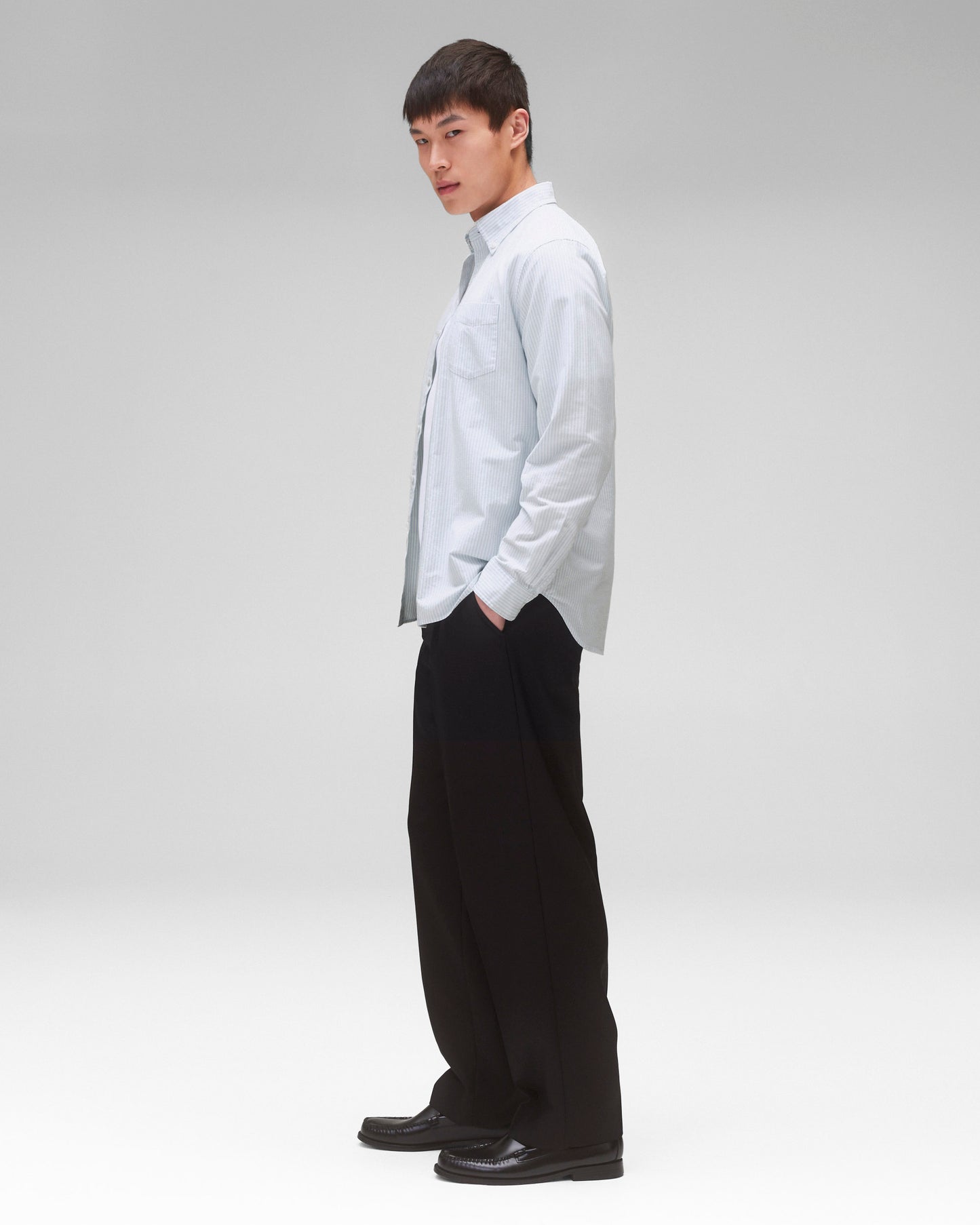 Cotton Oxford Windsor Standard Shirt - Vault