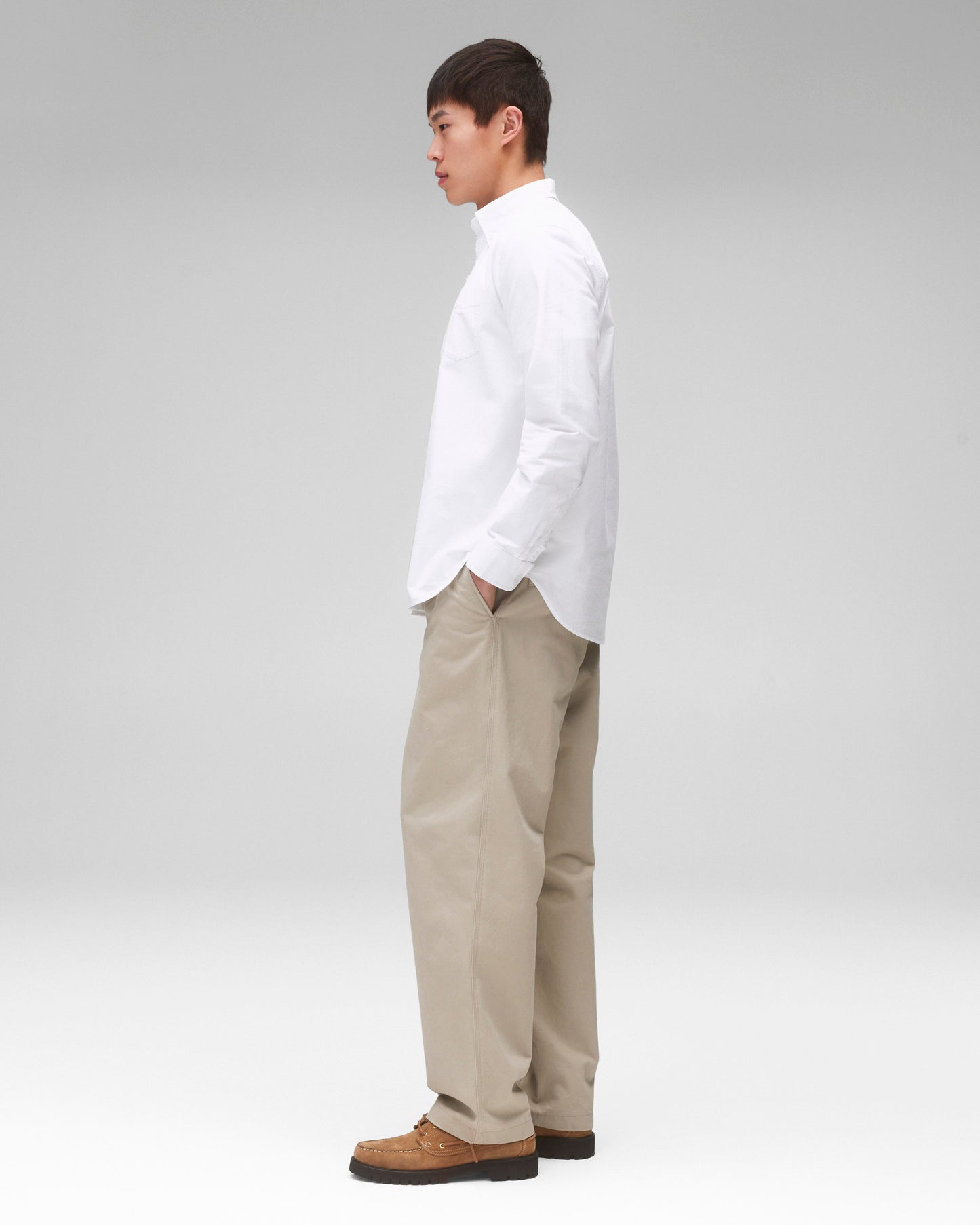 Cotton Oxford Windsor Standard Shirt - Vault