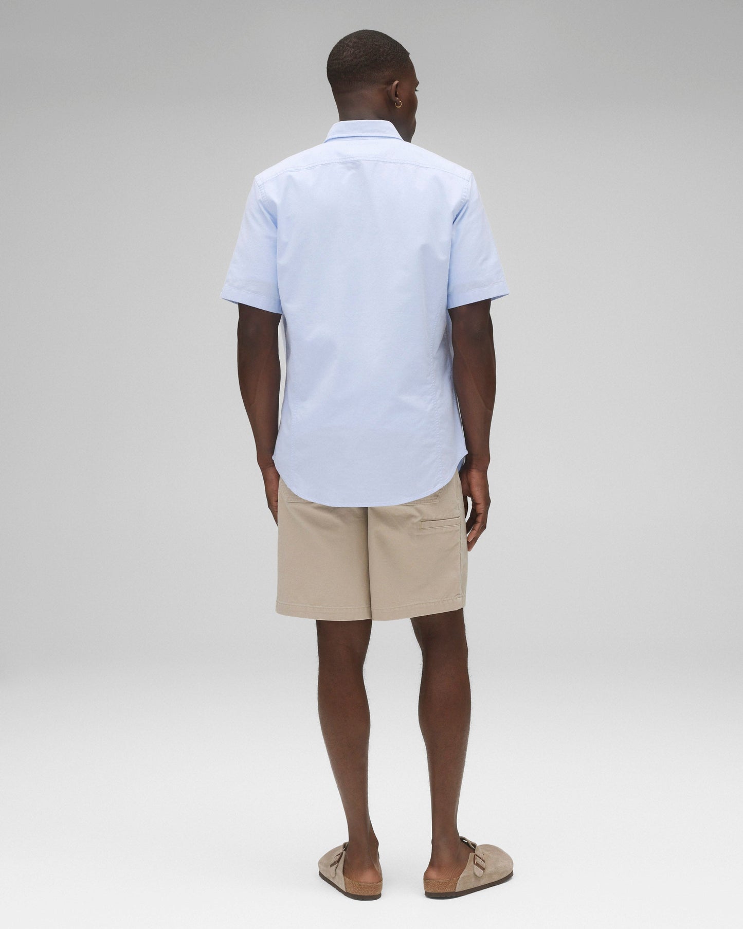 Cotton Oxford Prep Standard Short Sleeve Shirt