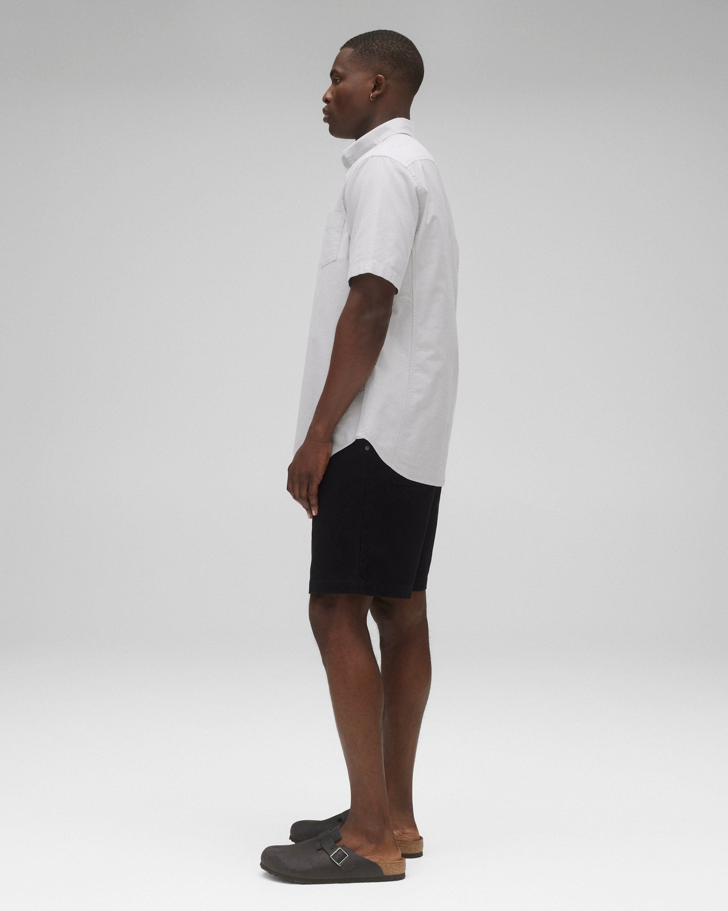 Cotton Oxford Prep Standard Short Sleeve Shirt