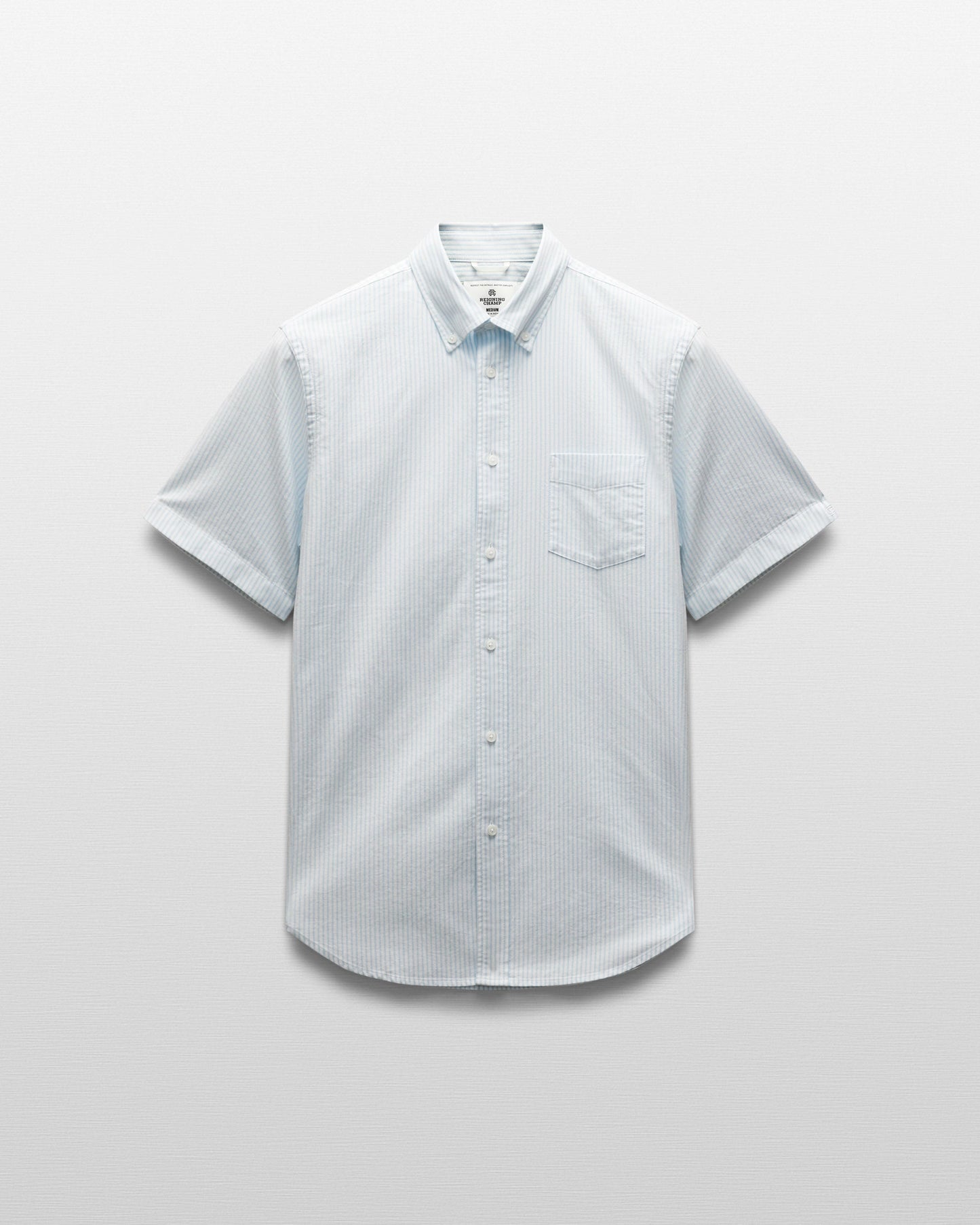Cotton Oxford Prep Standard Short Sleeve Shirt