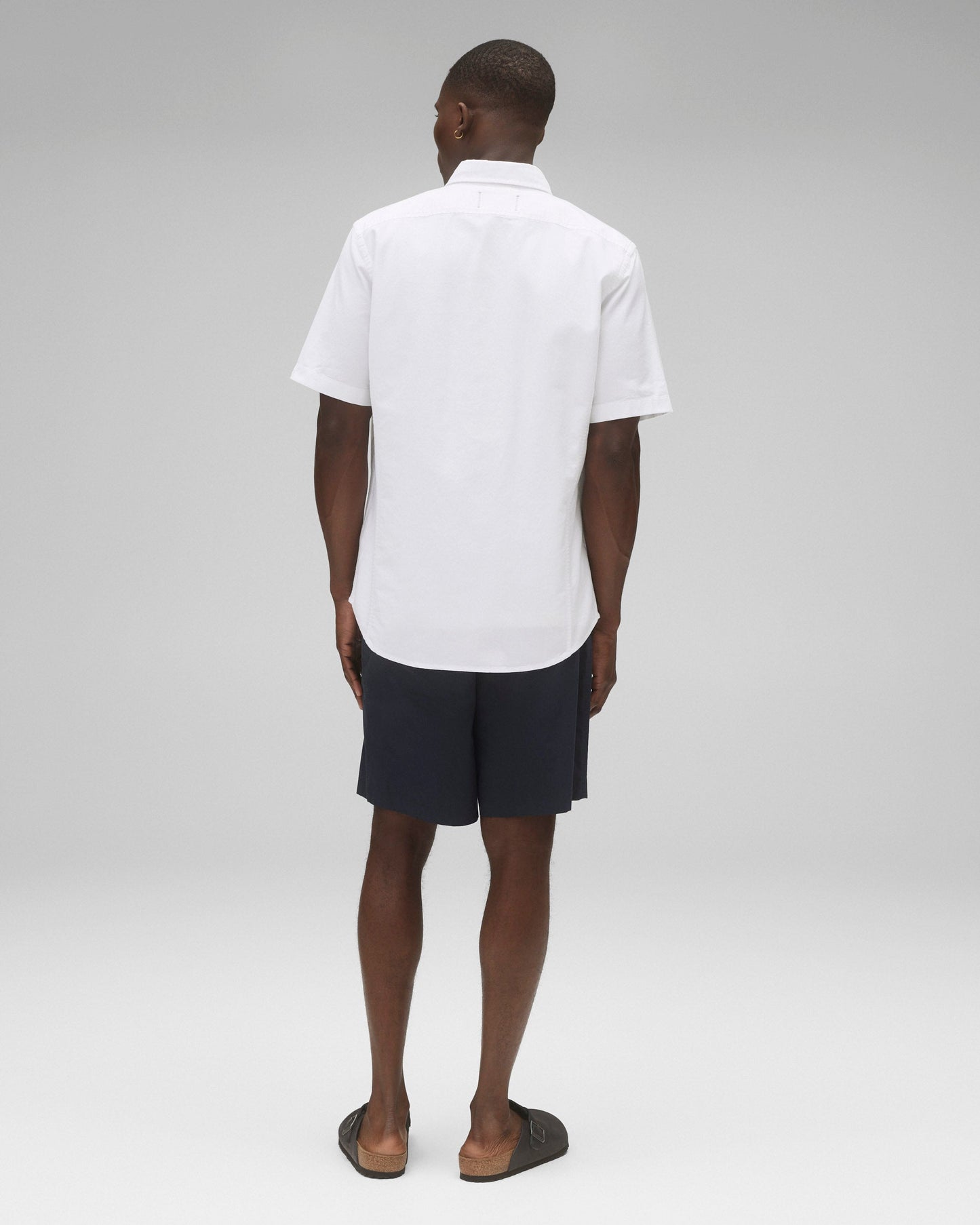 Cotton Oxford Prep Standard Short Sleeve Shirt