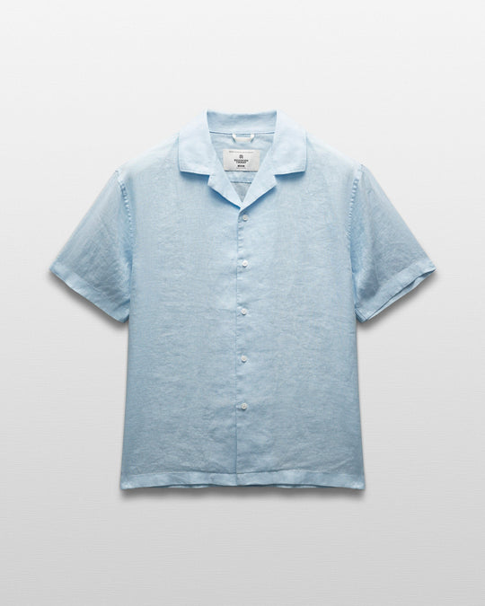 Linen Retreat Relaxed Camp Shirt