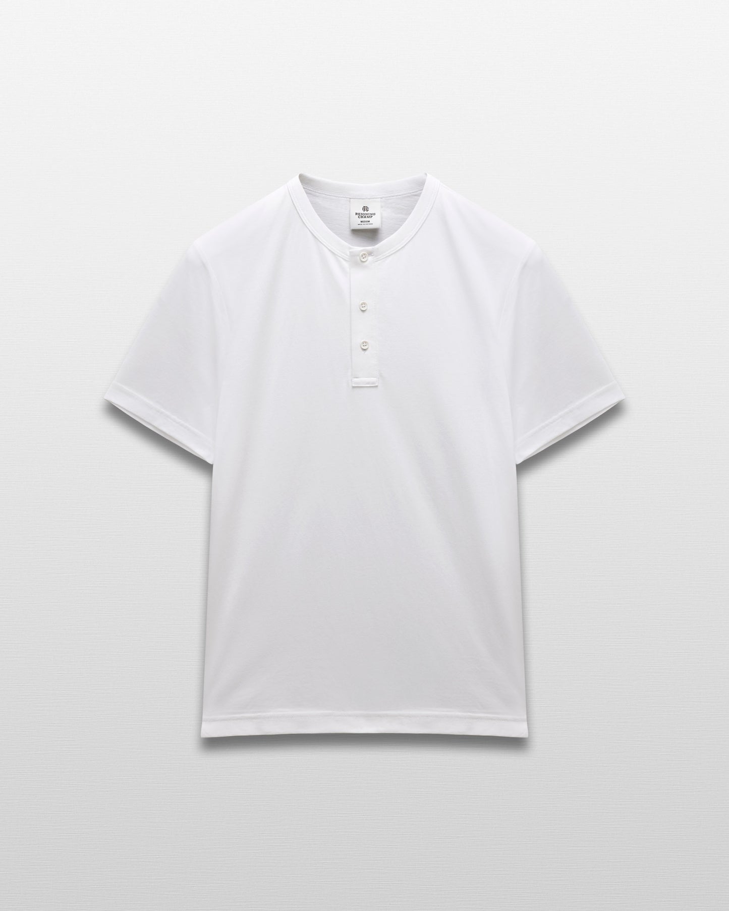Lightweight Jersey Standard Short Sleeve Henley