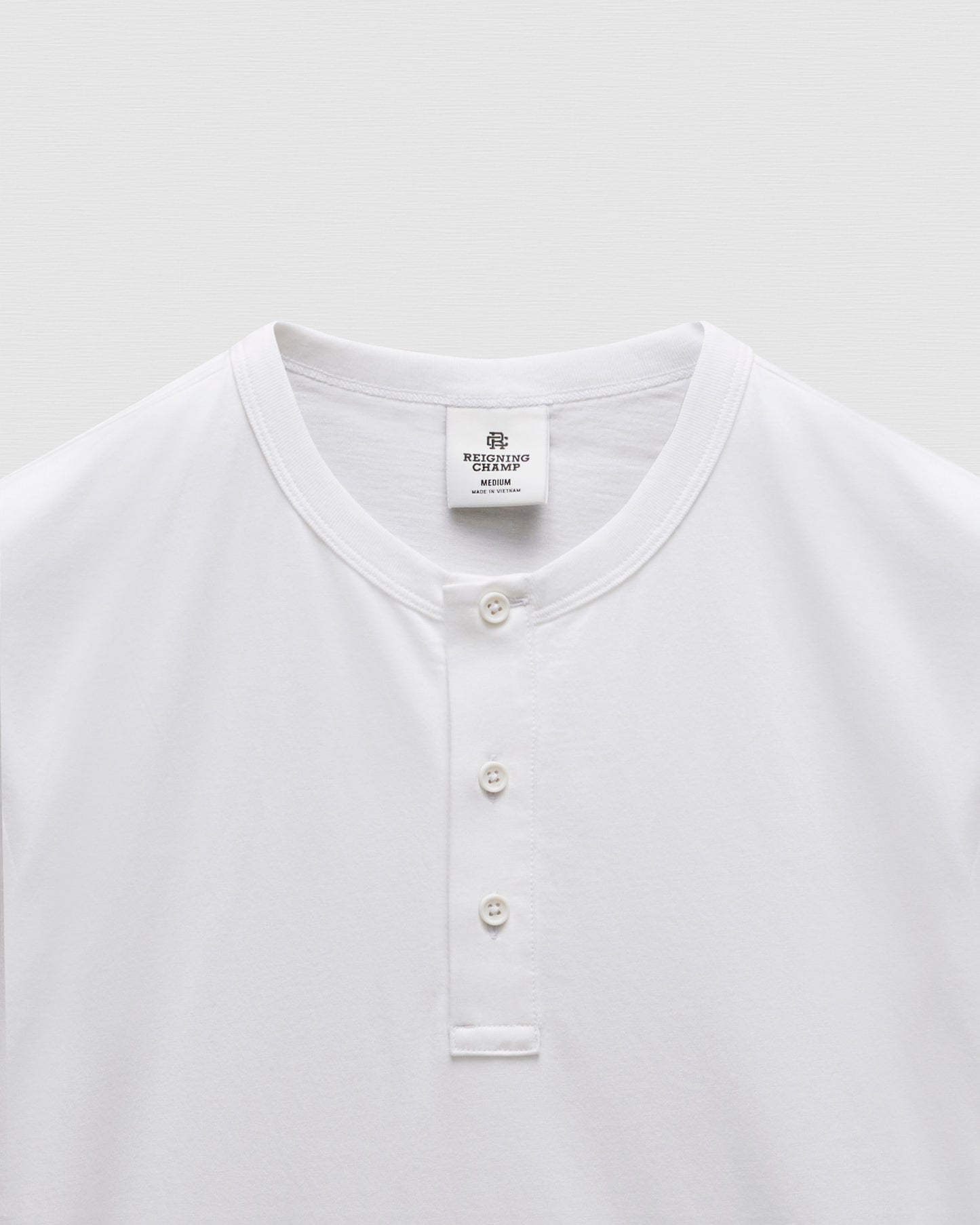 Lightweight Jersey Standard Short Sleeve Henley