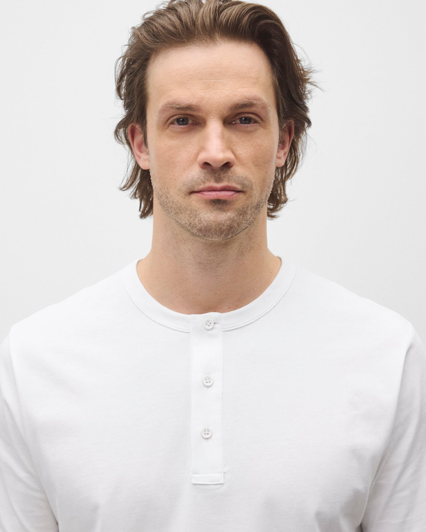 Lightweight Jersey Standard Short Sleeve Henley